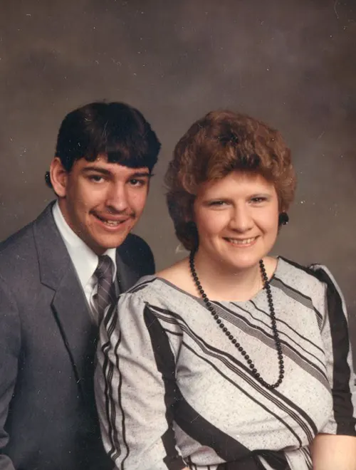 Studio Portraits of 1980s Couples Photos