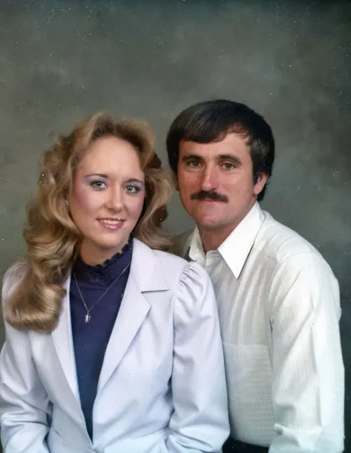 Studio Portraits of 1980s Couples Photos