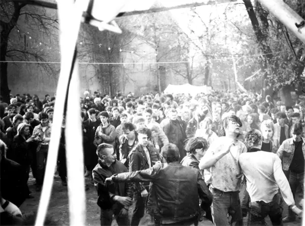 Punk Scene Photos from GDR East Germany