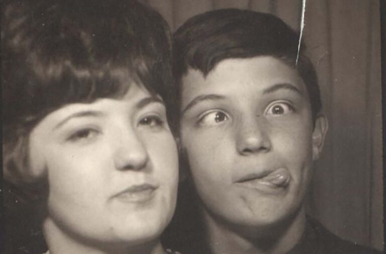 Vintage Photobooth Portraits Capture Intimate Moments Between 1950s Couples
