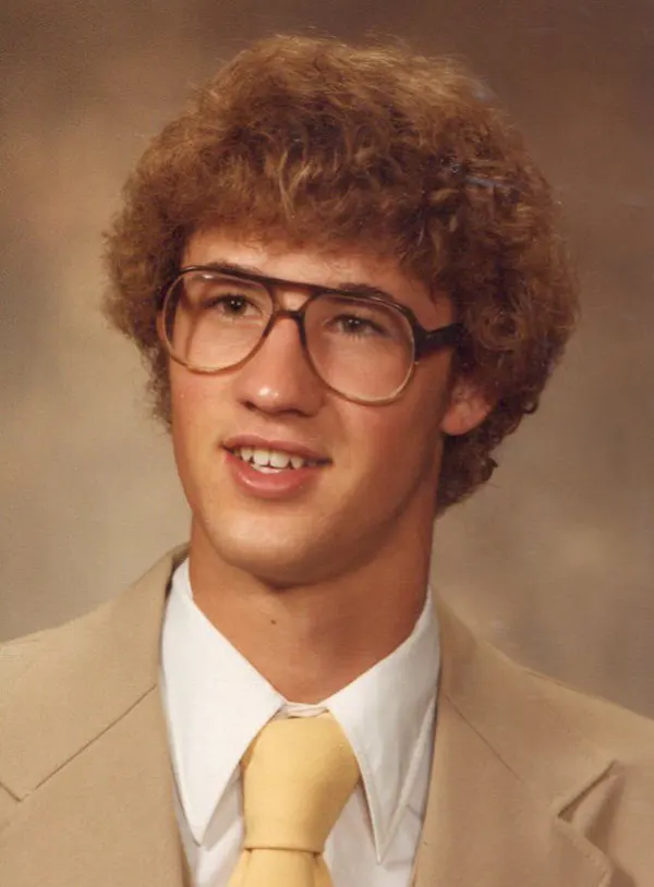 Teenagers Portraits from 1980s Photos