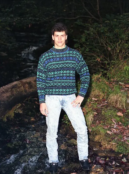 tudio Portraits Show Exactly How Young Men Dressed in the Early 1990s