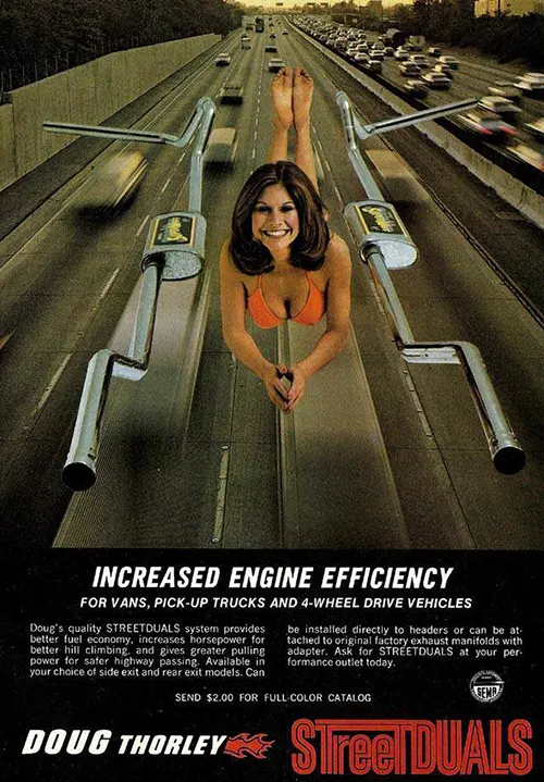 Vintage Auto Ads Reveal How Companies Used Attractive Models to Boost Sales in the 1970s and 1980s