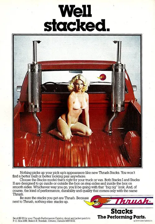 Vintage Auto Ads Reveal How Companies Used Attractive Models to Boost Sales in the 1970s and 1980s