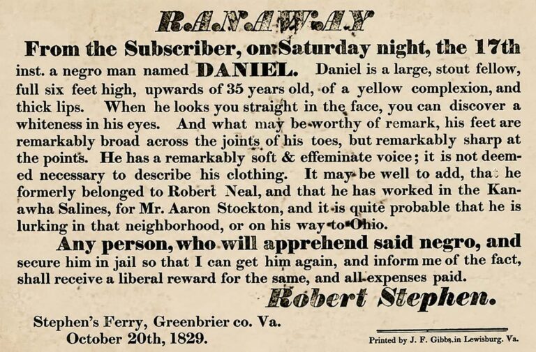 Disturbing Runaway Slave Ads From the 19th Century Capture the Struggle for Freedom